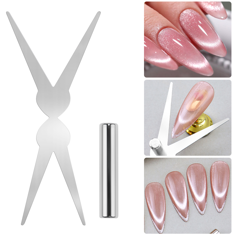 Nail Art Full Cat Eye - 2 шт., набор магнитов «кошачий глаз»,