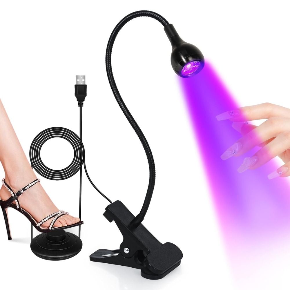 Uv Led Lamp Nail - УФ-лампа для ногтей 5W/3W с педальным