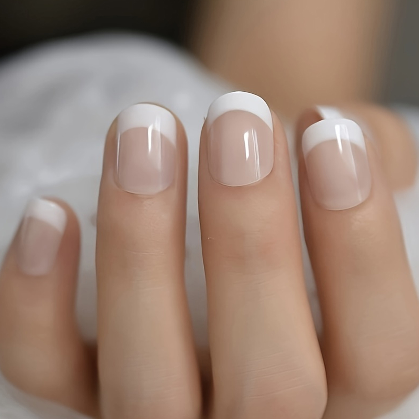 24 шт. французских коротких кв – обзор и цена Nail Art French Nails
