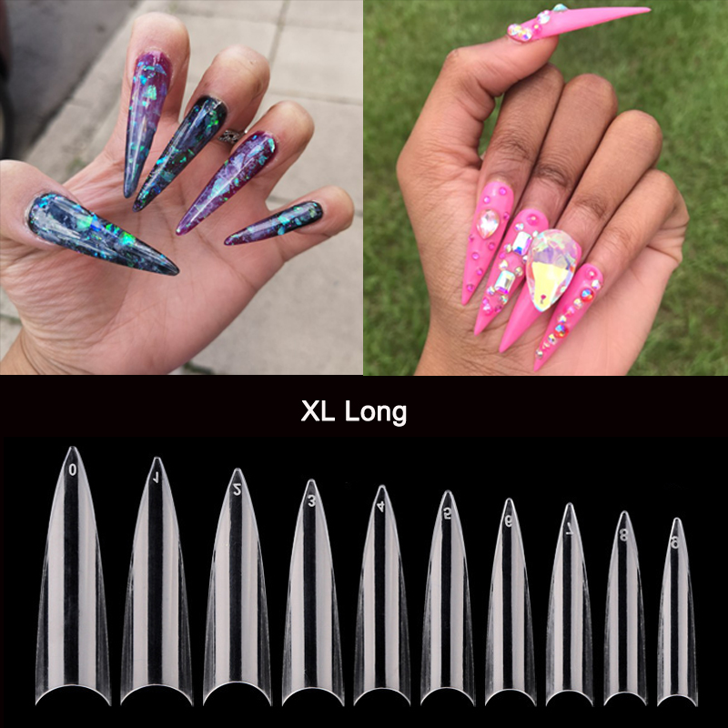 500/600 шт./упаковка, накладны – обзор и цена Nail Art Xl