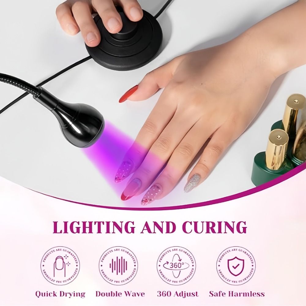 УФ-лампа для ногтей 5W/3W с пе – обзор и цена Uv Led Lamp Nail