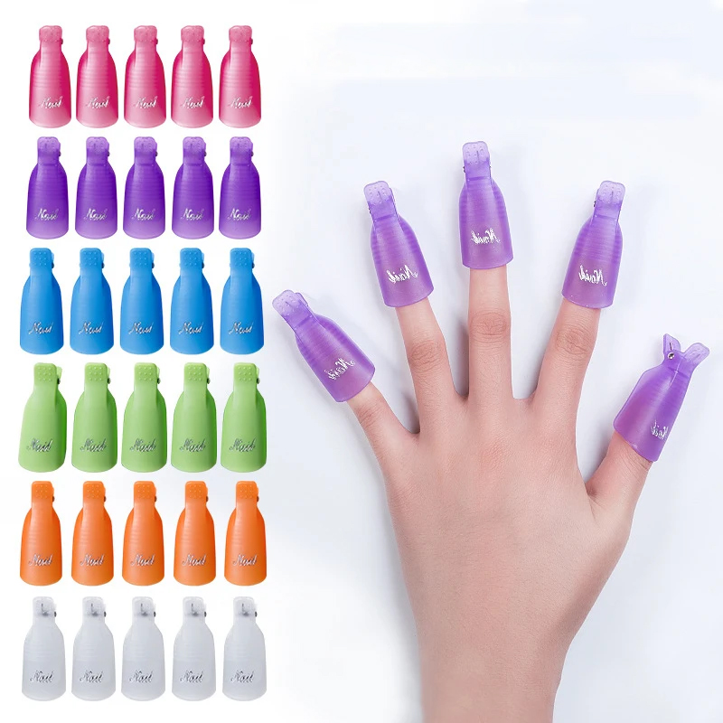10 шт./упак. Зажимы-колпачки д – обзор и цена Nail Art Gel Polish