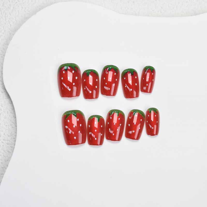 10 шт., серия «Маленькие свежи – обзор и цена Nail Art Strawberry