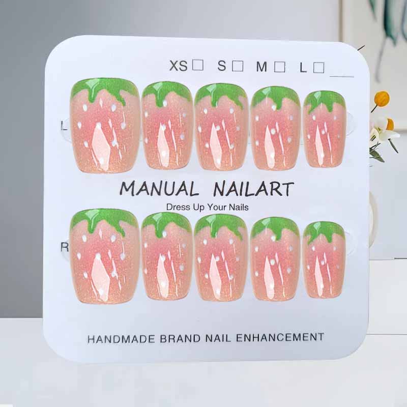 10 шт., серия «Маленькие свежи – обзор и цена Nail Art Strawberry