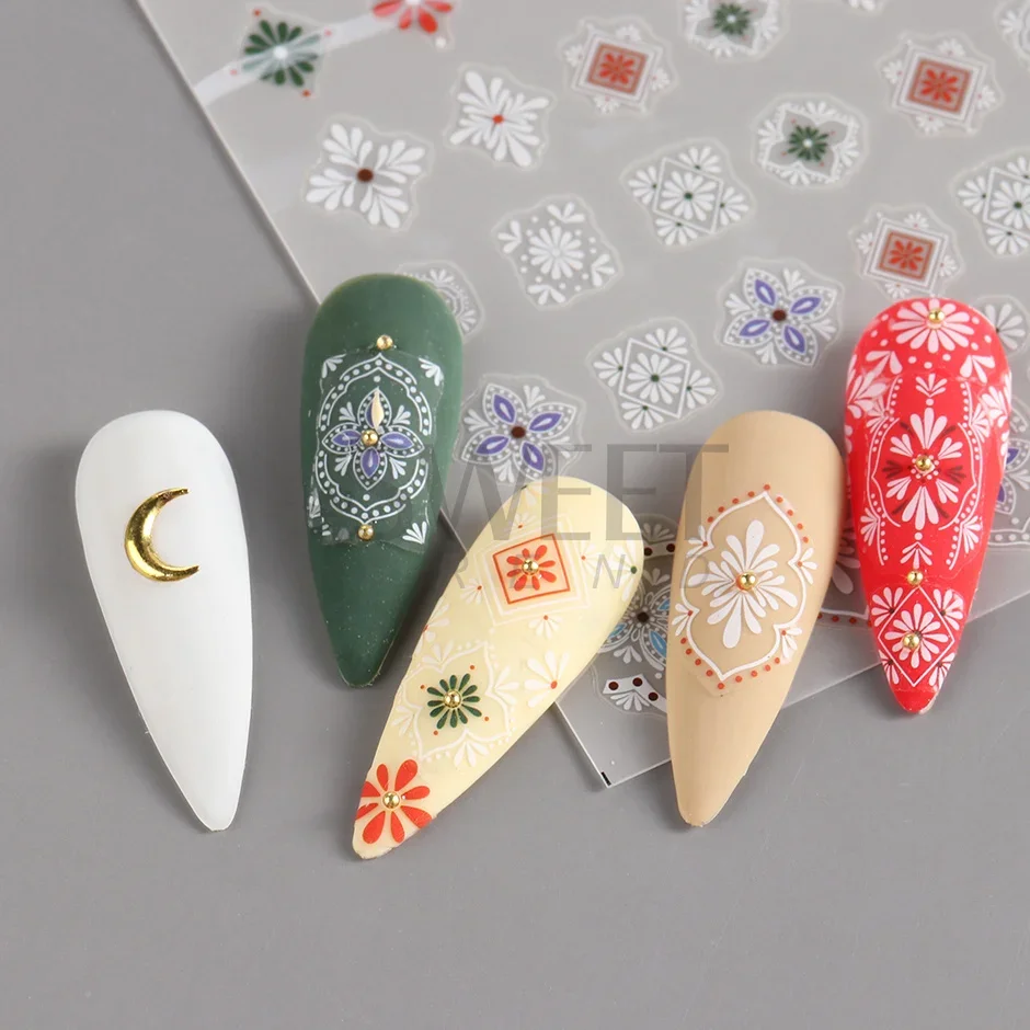 3D Богемная матовая Новая накл – обзор и цена Nail Art Zelda
