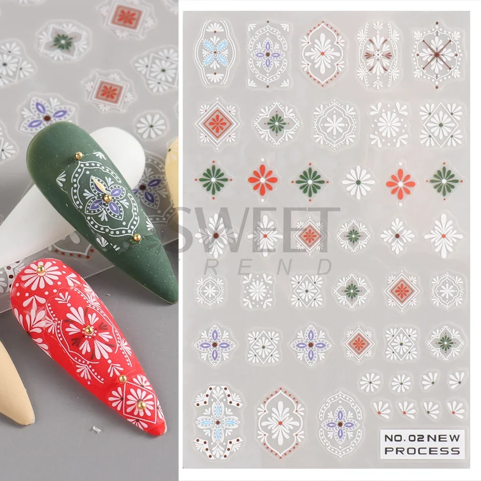 3D Богемная матовая Новая накл – обзор и цена Nail Art Zelda