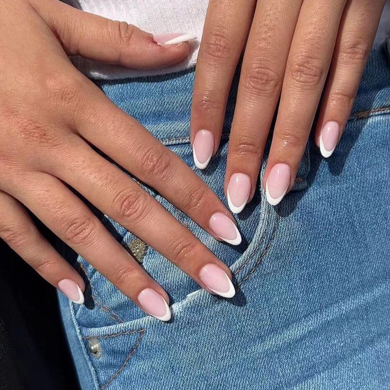 24 шт. накладных ногтей: прост – обзор и цена Nail Art French Nails