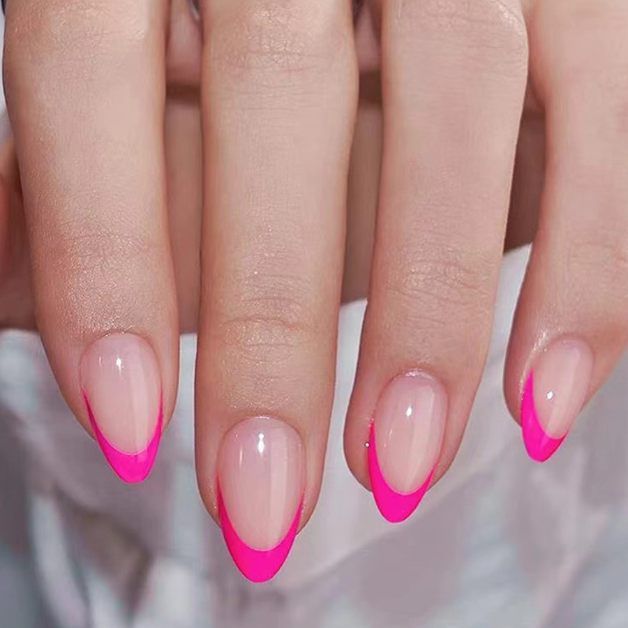 24 шт. накладных ногтей: прост – обзор и цена Nail Art French Nails