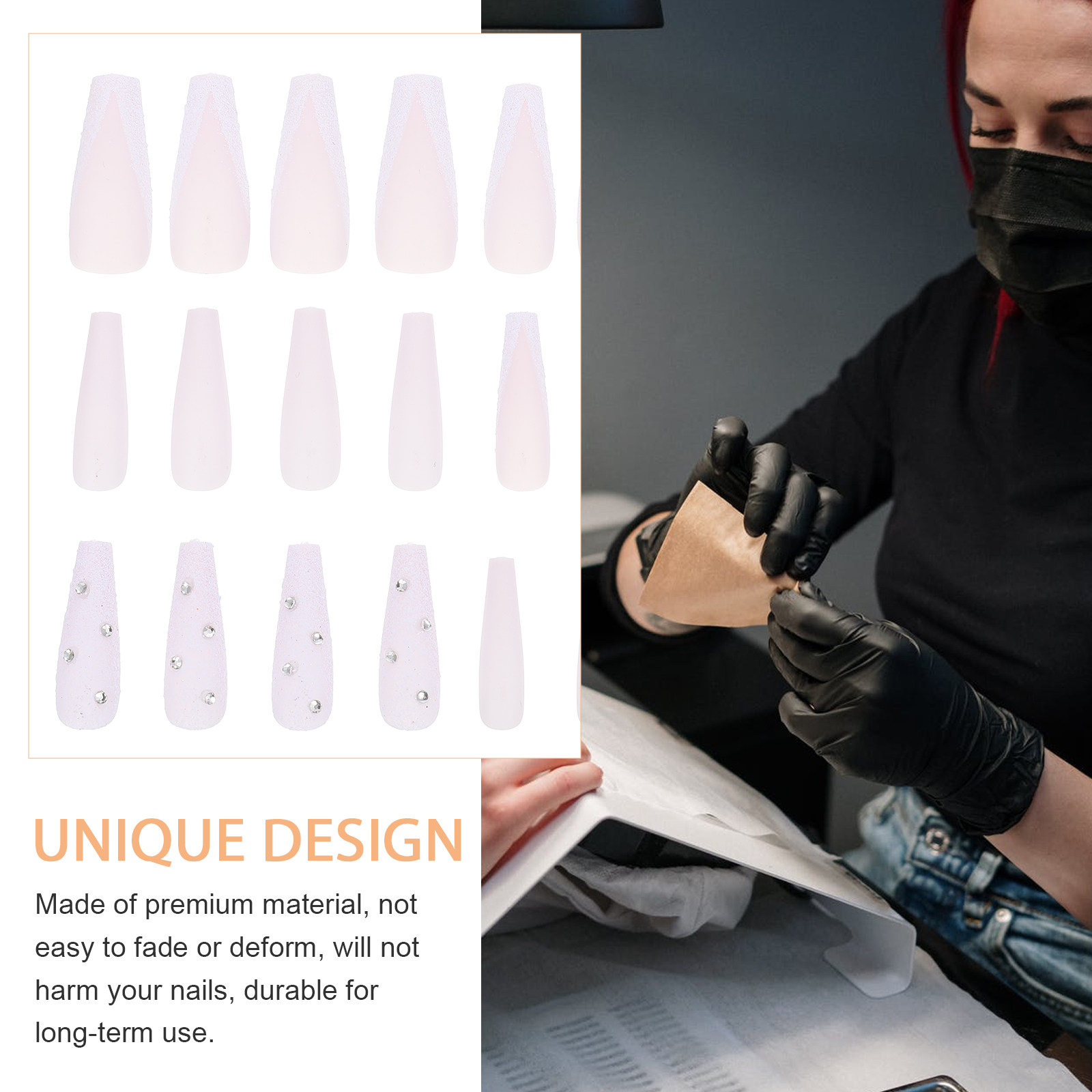 48 шт. накладных ногтей с полн – обзор и цена Nail Art France