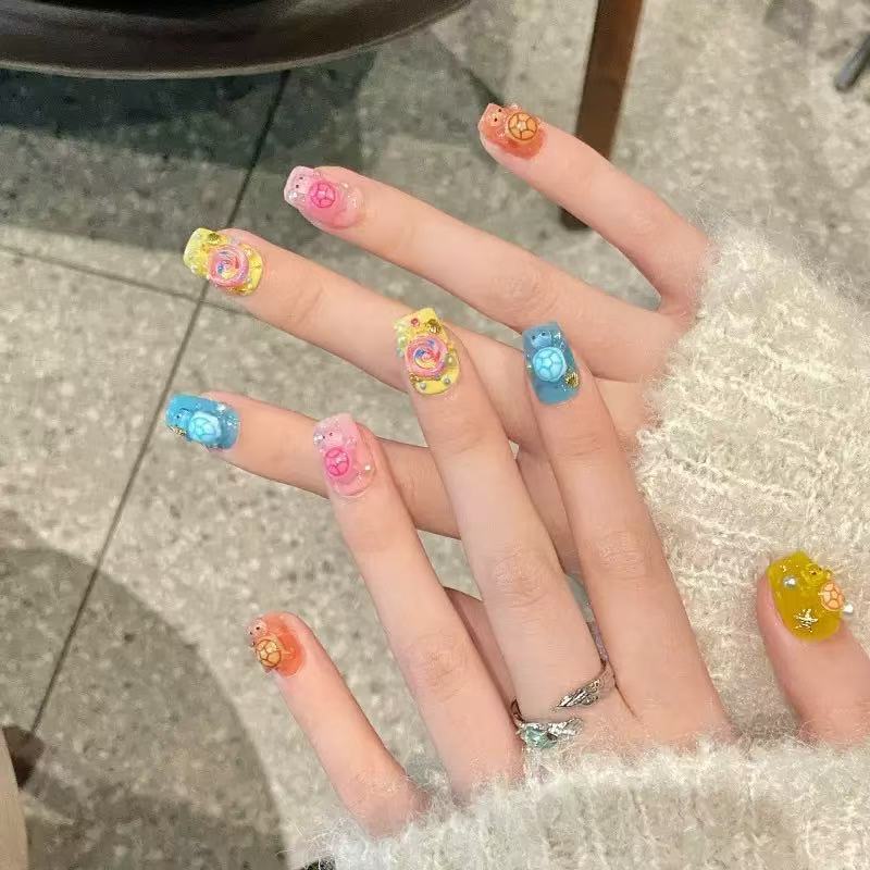 100 миниатюрных разноцветных с – обзор и цена Nail Art Design