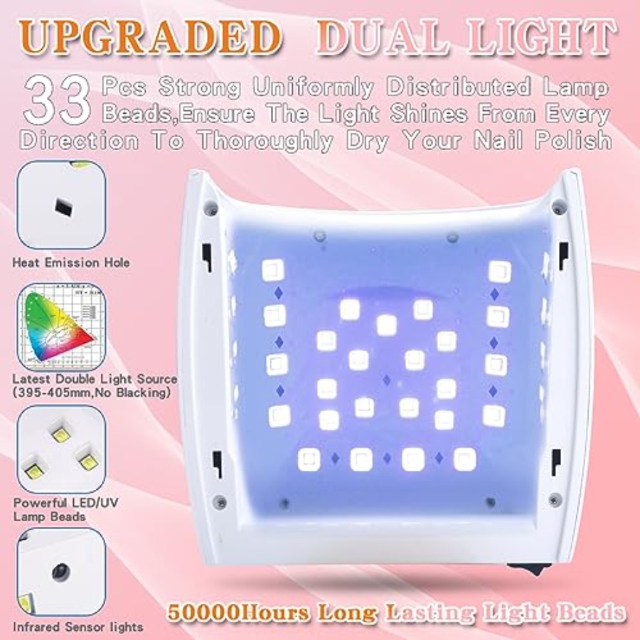 Перезаряжаемая УФ-светодиодная – обзор и цена Uv Led Lamp Nail