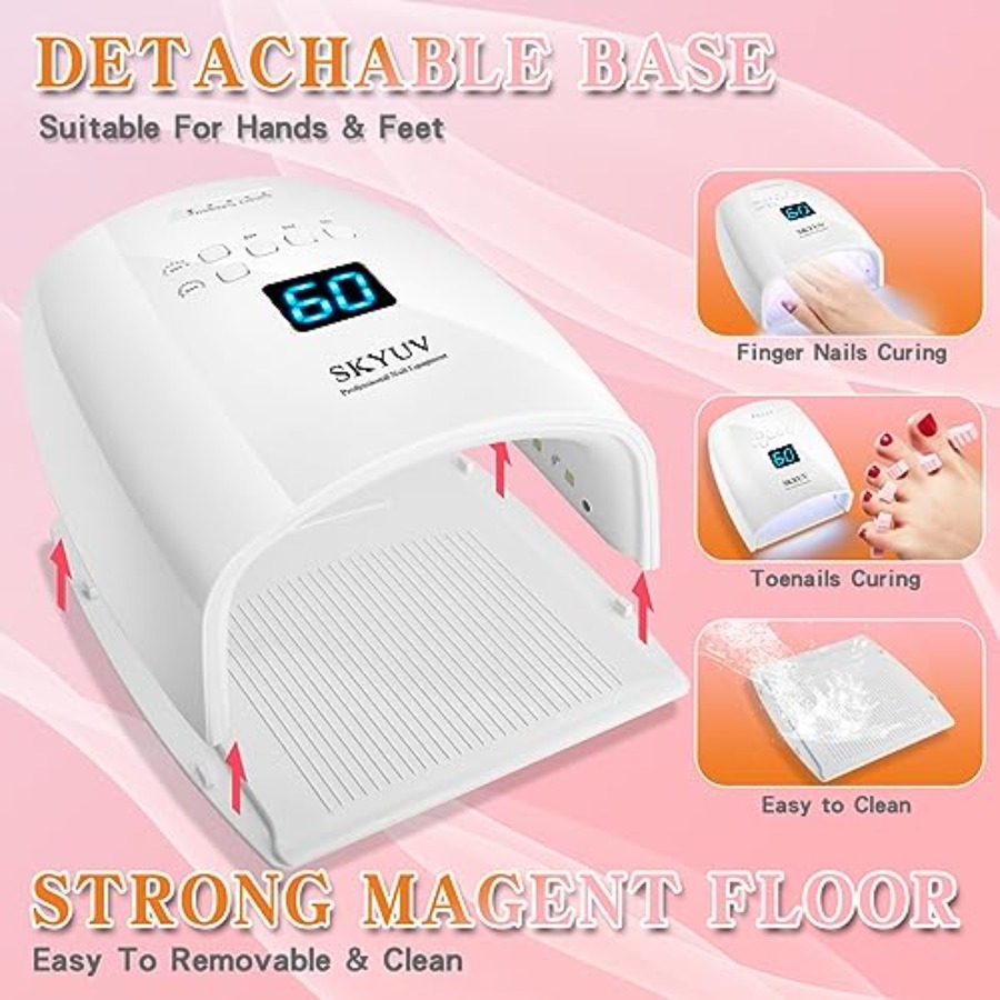 Перезаряжаемая УФ-светодиодная – обзор и цена Uv Led Lamp Nail