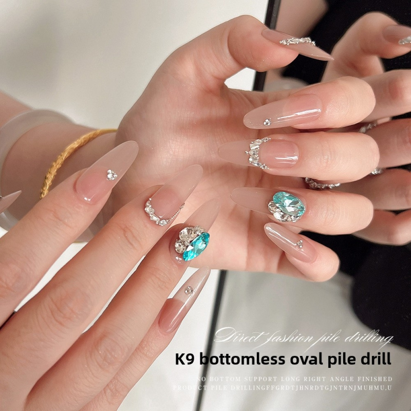 Стразы для ногтей K9 Pigeon Eg – обзор и цена Nail Art Emerald Green