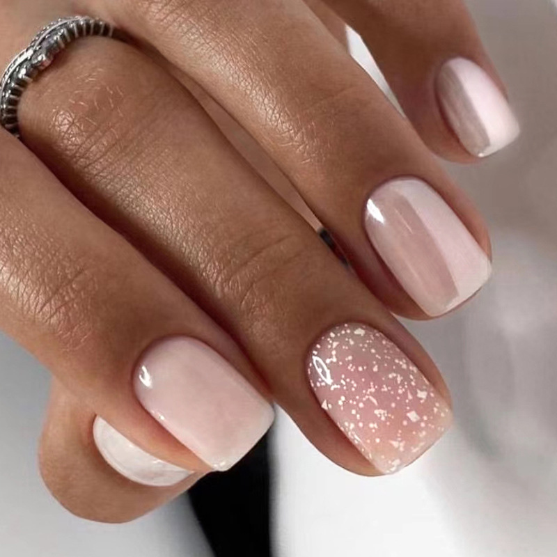 24 шт. накладных ногтей коротк – обзор и цена Nail Art Glossy