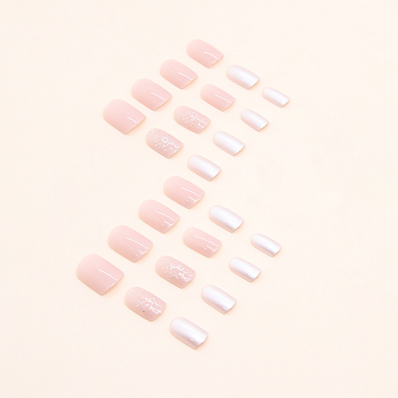 24 шт. накладных ногтей коротк – обзор и цена Nail Art Glossy