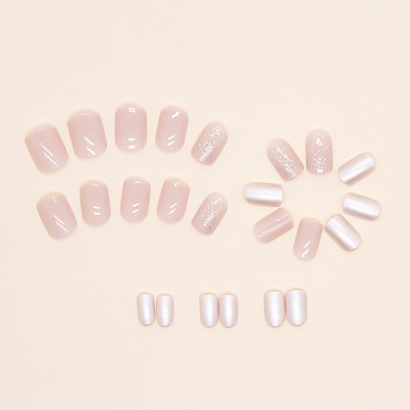 24 шт. накладных ногтей коротк – обзор и цена Nail Art Glossy