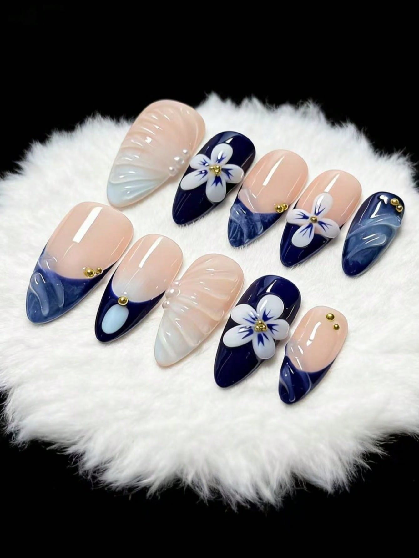Набор из 10 предметов: Накладн – обзор и цена Nail Art French Nails