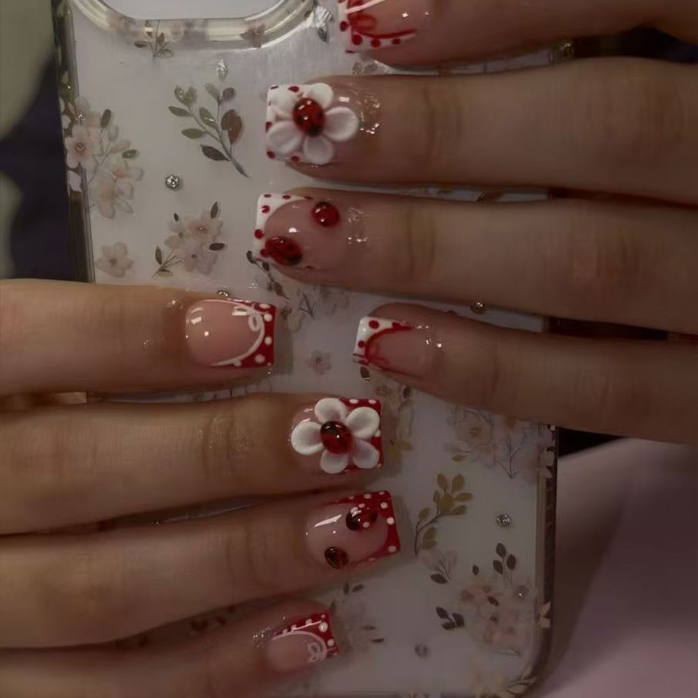 24 штуки в наборе. Прямоугольн – обзор и цена Nail Art French Nails