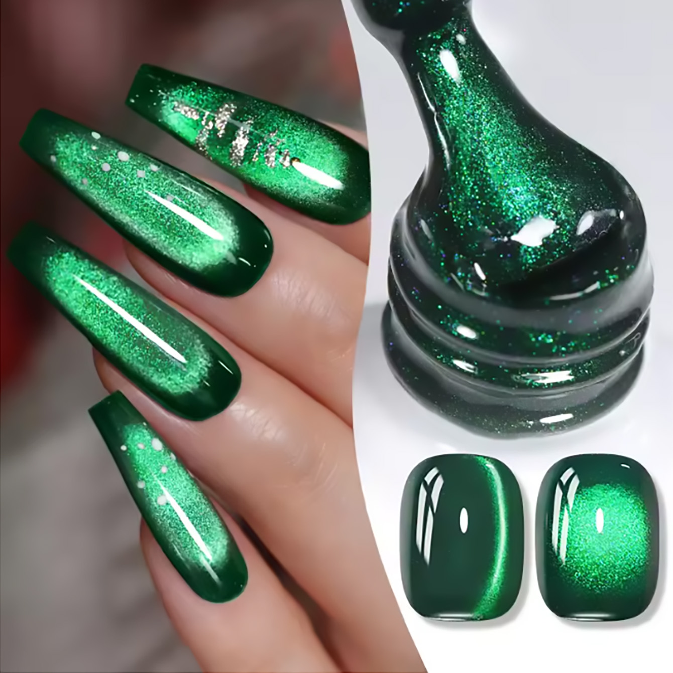 ZH 12 мл 2026 Новинка: Изумруд – обзор и цена Nail Art Emerald Green