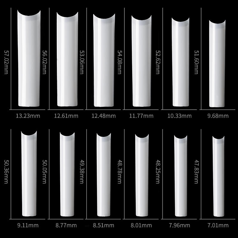 500 шт. длинные квадратные нак – обзор и цена Nail Art Xl