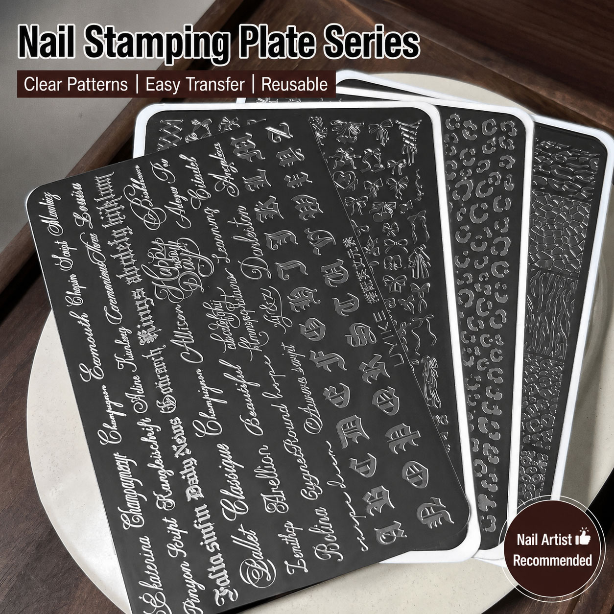 Готические буквы для нейл-арта – обзор и цена Nail Art Gothic