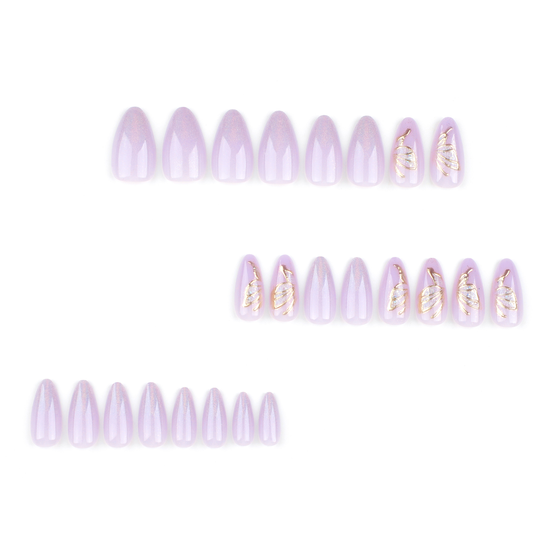Накладные ногти Butterfly Pres – обзор и цена Nail Art Glossy