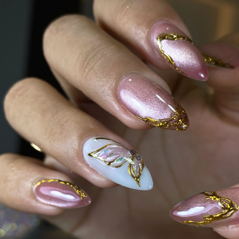Накладные ногти «Кошачий глаз» – обзор и цена Nail Art Full Cat Eye