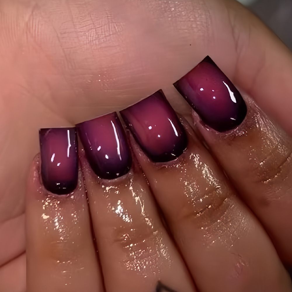 Короткие квадратные накладные  – обзор и цена Nail Art French Nails