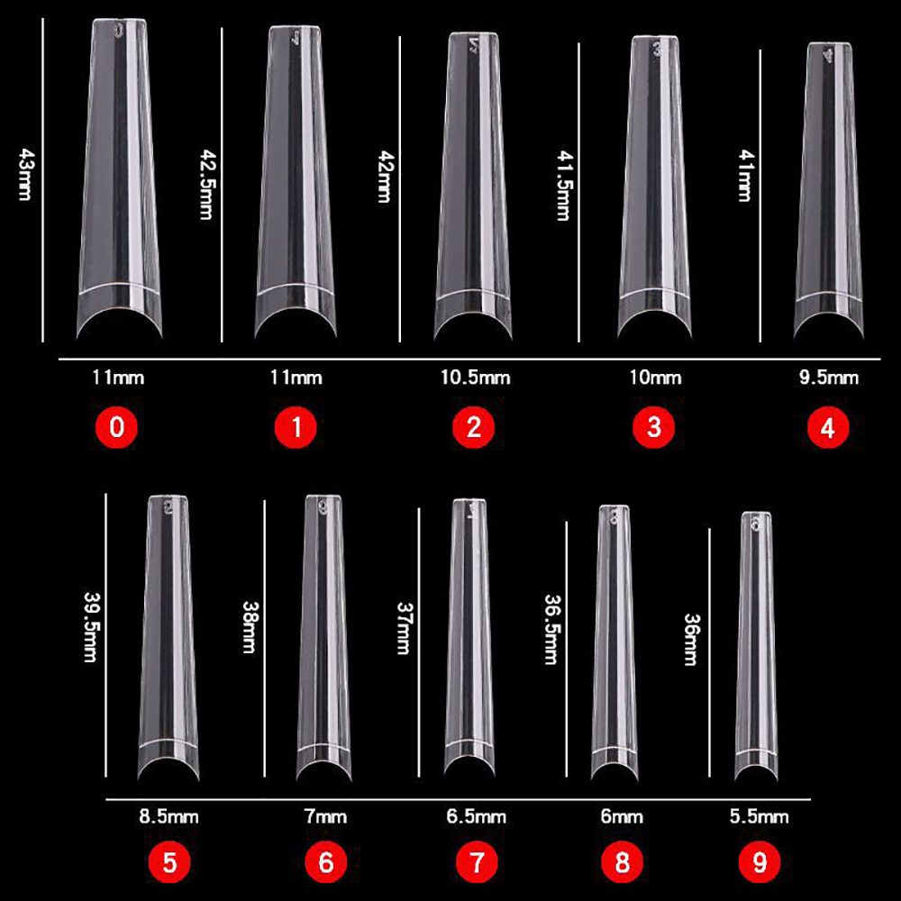 Накладные ногти в виде гроба,  – обзор и цена Nail Art Xl