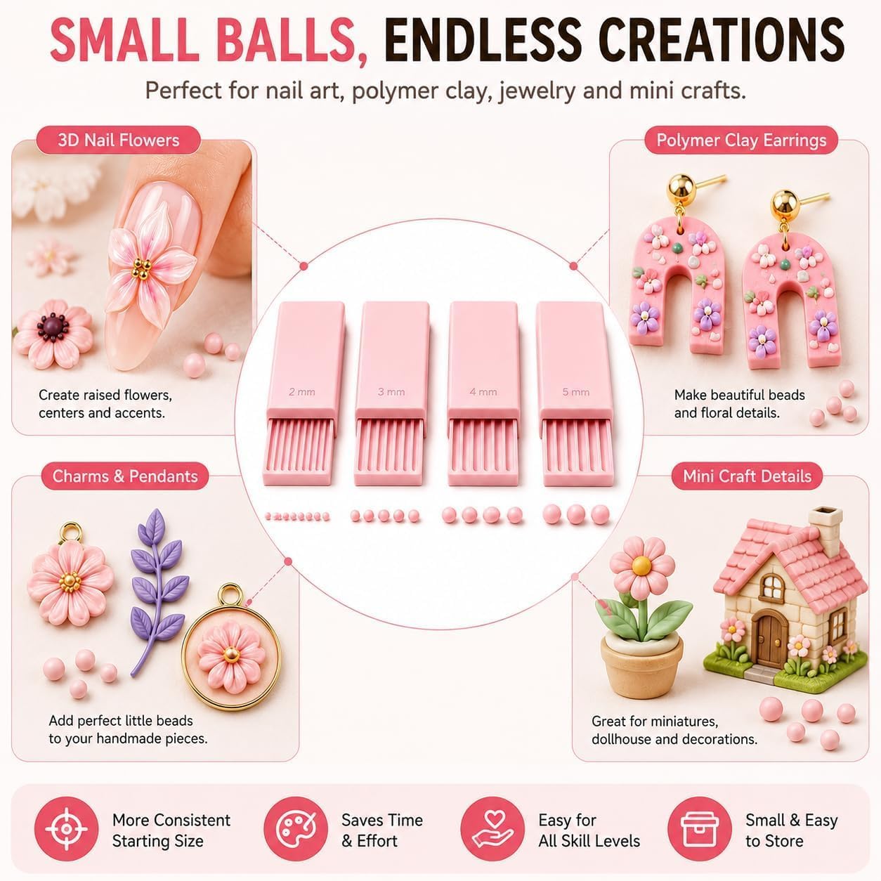 4 шт. инструмента для создания – обзор и цена Nail Art Design