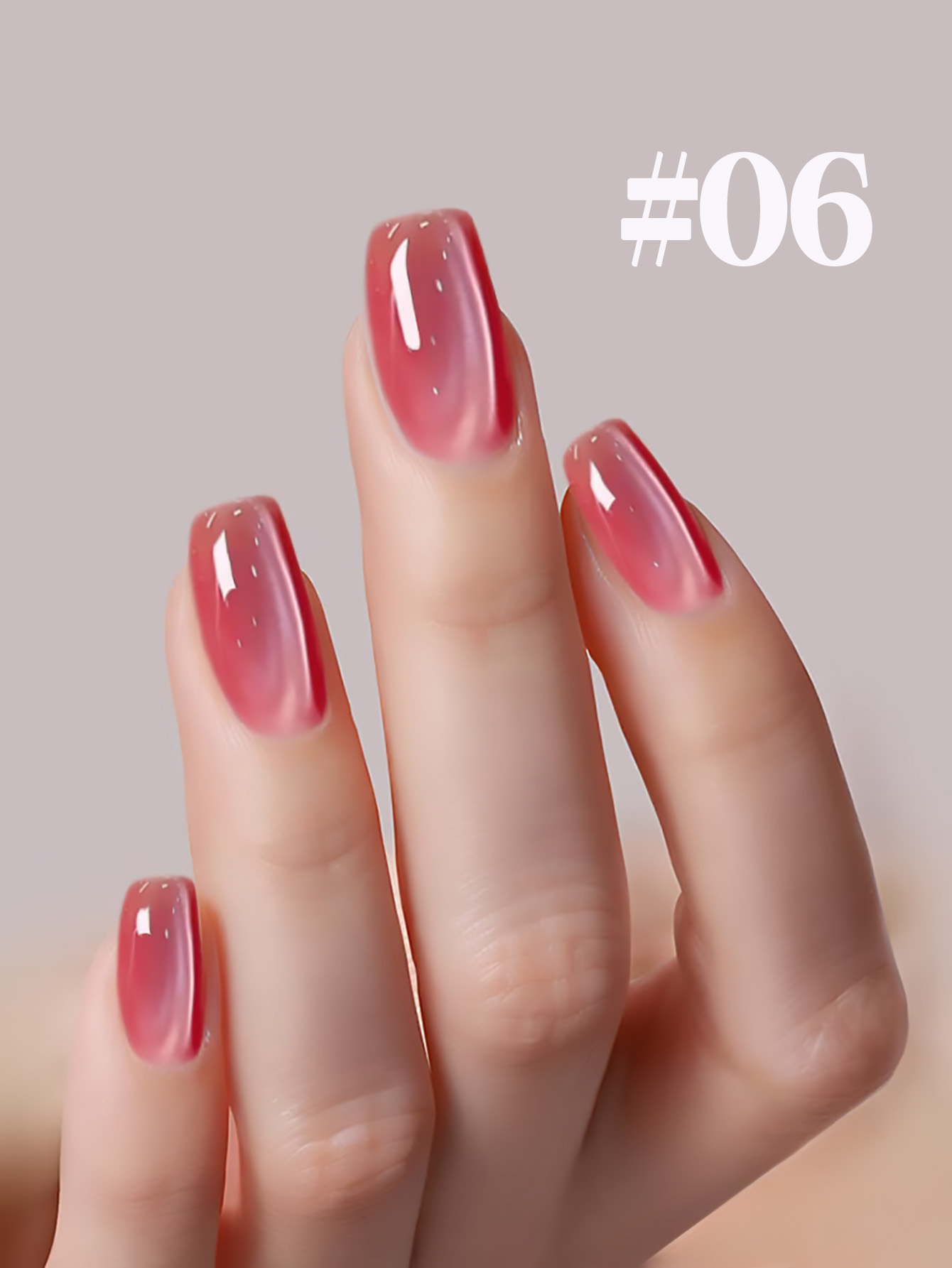 1-12 шт. TC Нежные свежие деву – обзор и цена Nail Art Cat Eye Pink