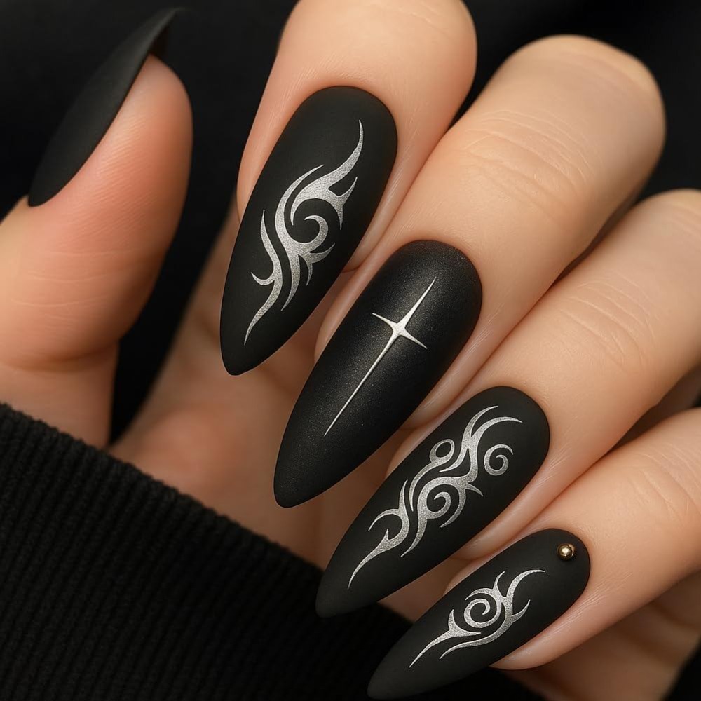 3 шт. трафаретов для нейл-арта – обзор и цена Nail Art Gothic