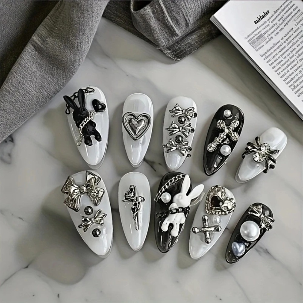 НОВИНКА: 10 шт. персонализиров – обзор и цена Nail Art Gothic