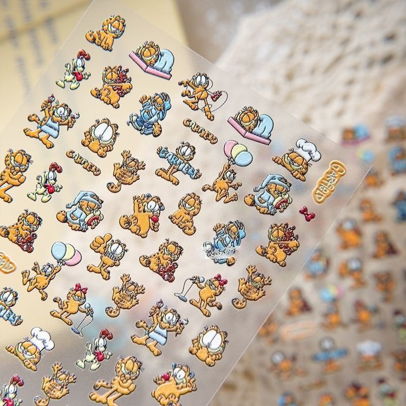 Новые наклейки для ногтей Garf – обзор и цена Nail Art Design