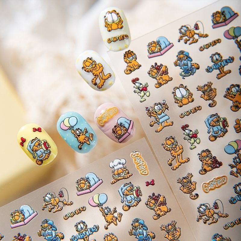 Новые наклейки для ногтей Garf – обзор и цена Nail Art Design