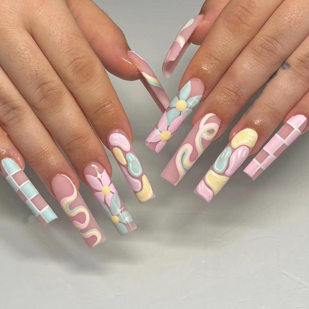24 шт., черные французские нак – обзор и цена Nail Art French Nails