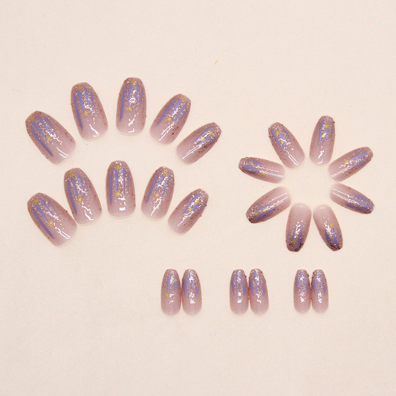 Короткие накладные ногти для ж – обзор и цена Nail Art Glossy