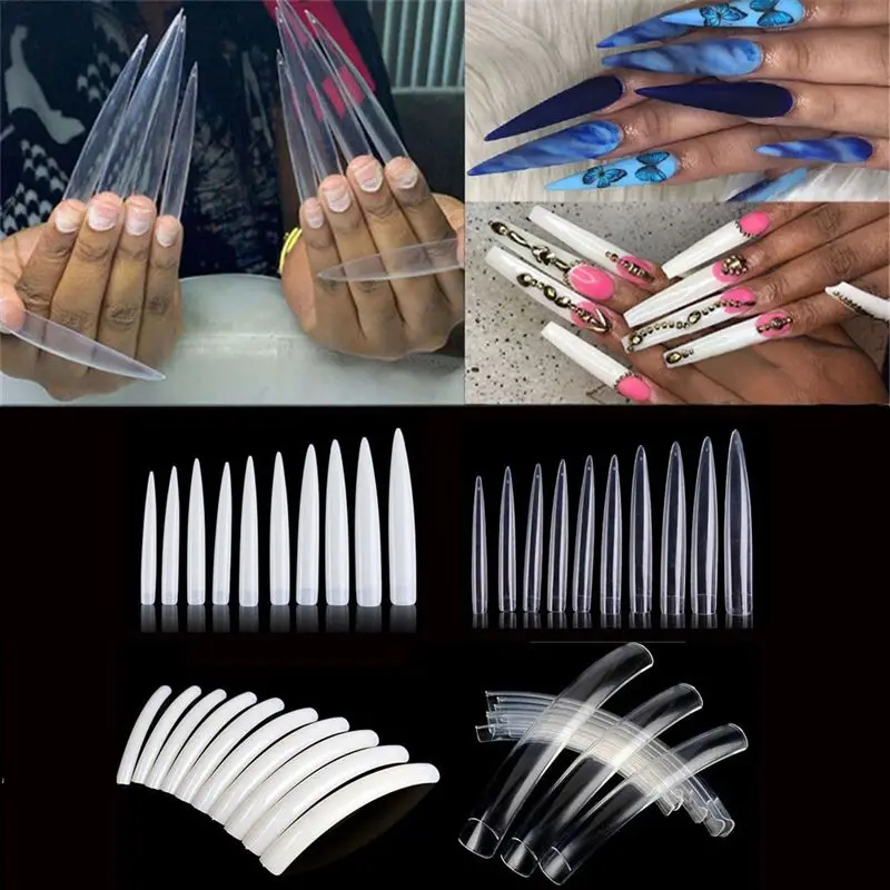 Прозрачные натуральные удлинен – обзор и цена Nail Art Xl