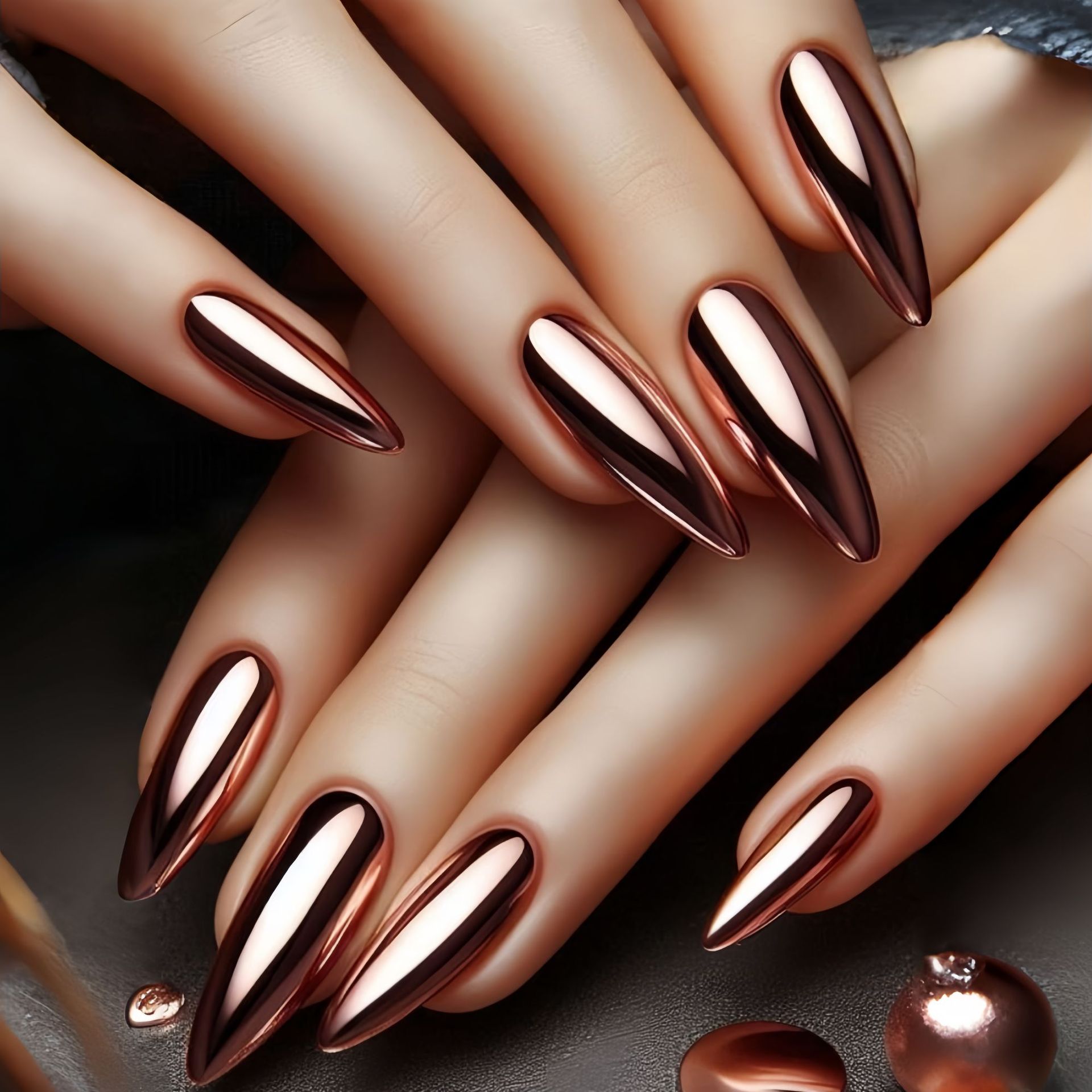 Средние накладные ногти для же – обзор и цена Nail Art Glossy