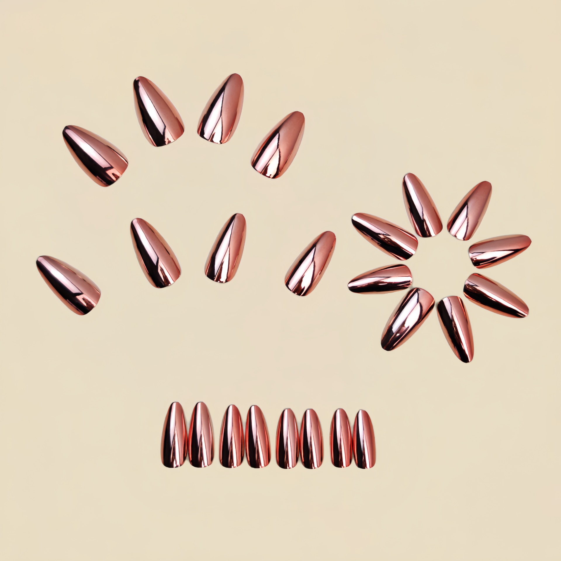Средние накладные ногти для же – обзор и цена Nail Art Glossy