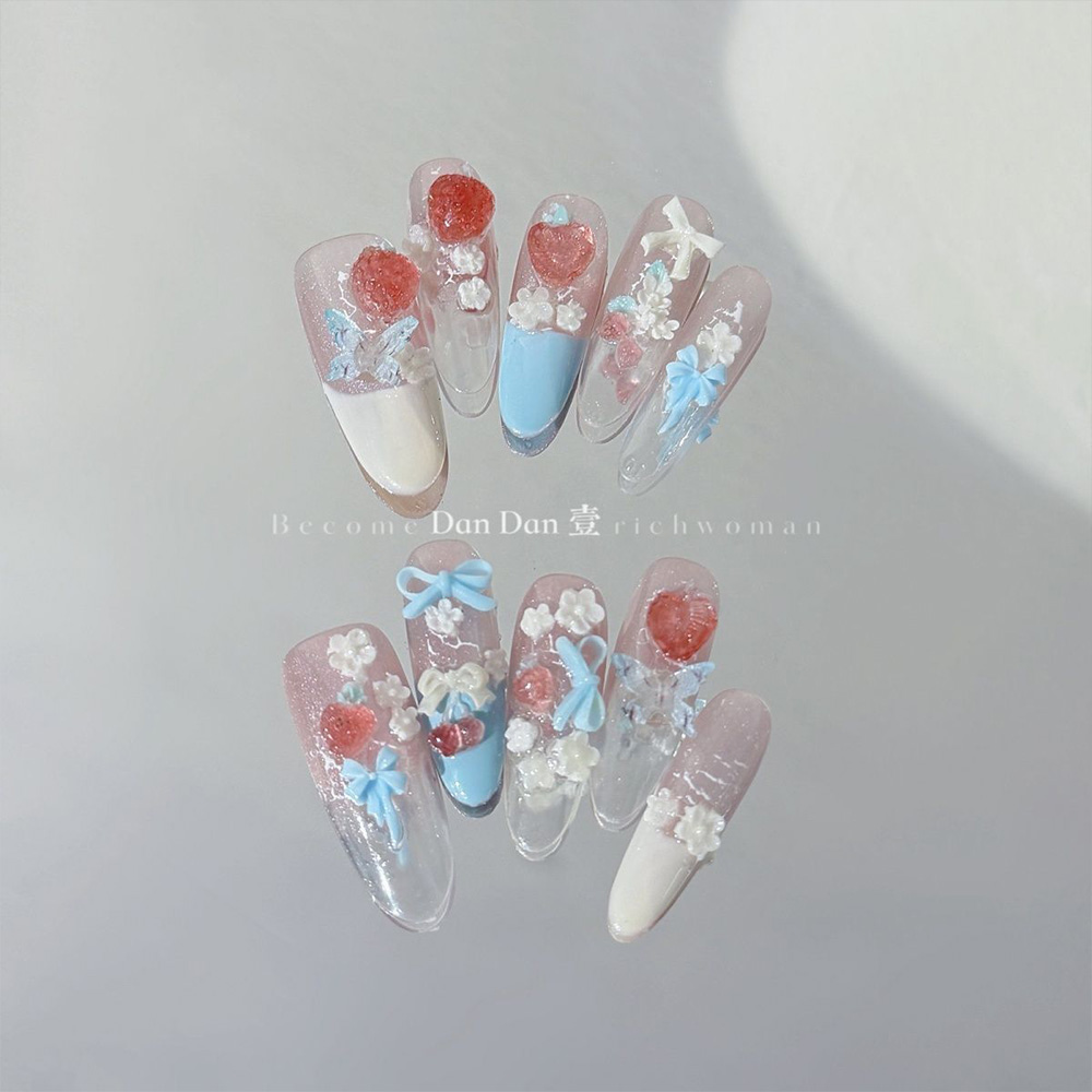 Наклейки для ногтей Sweet Prin – обзор и цена Nail Art Strawberry