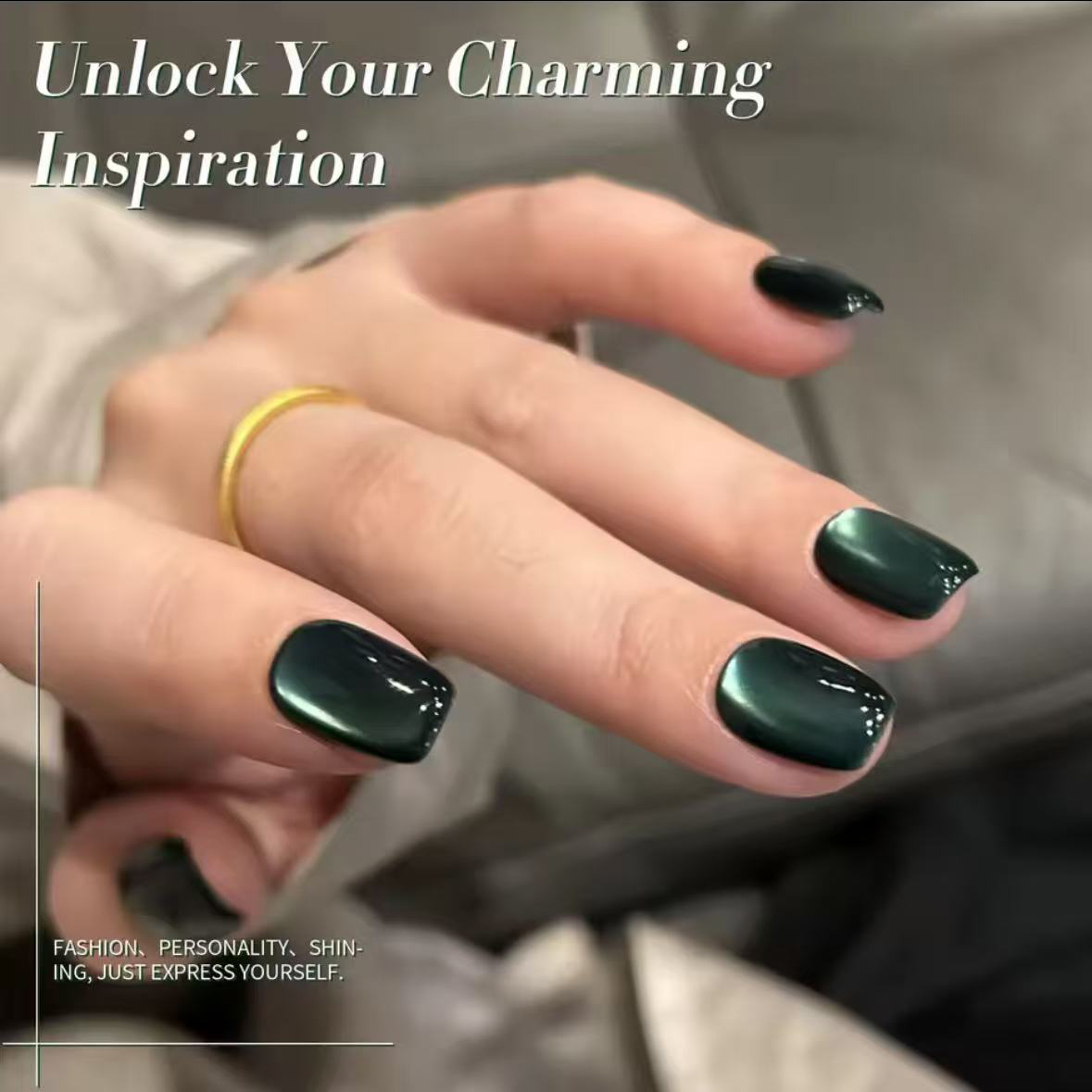 Гель для ногтей MIANEL Green C – обзор и цена Nail Art Emerald Green