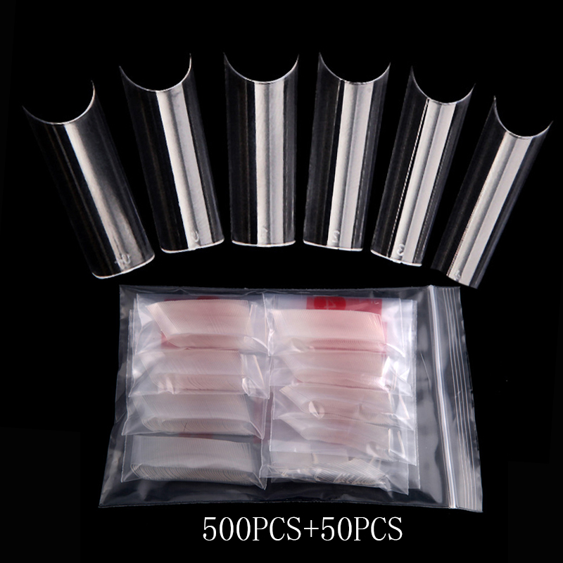 500 шт. XL Длинные накладные н – обзор и цена Nail Art Xl